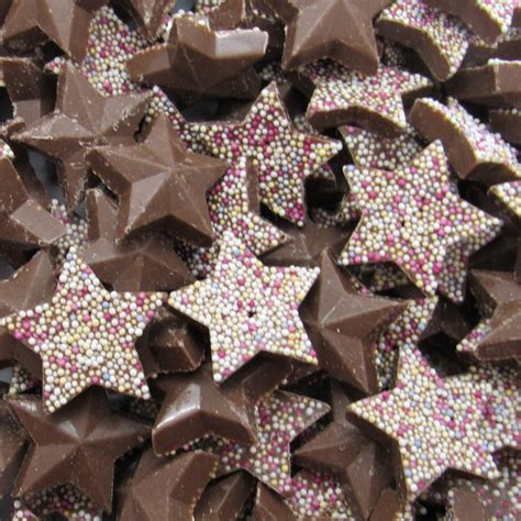 Magical star shaped chocolate